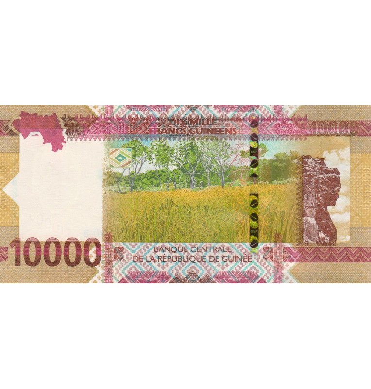 Guinea 10.000 Francos 2018 Pick Nuevo